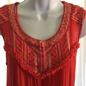 Free people embroidered dress